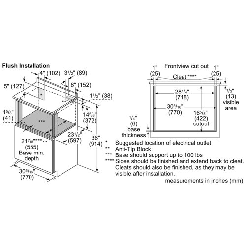 Bosch 800 Series 30" 1.2 cu.ft. Drawer Microwave with Sensor Cooking